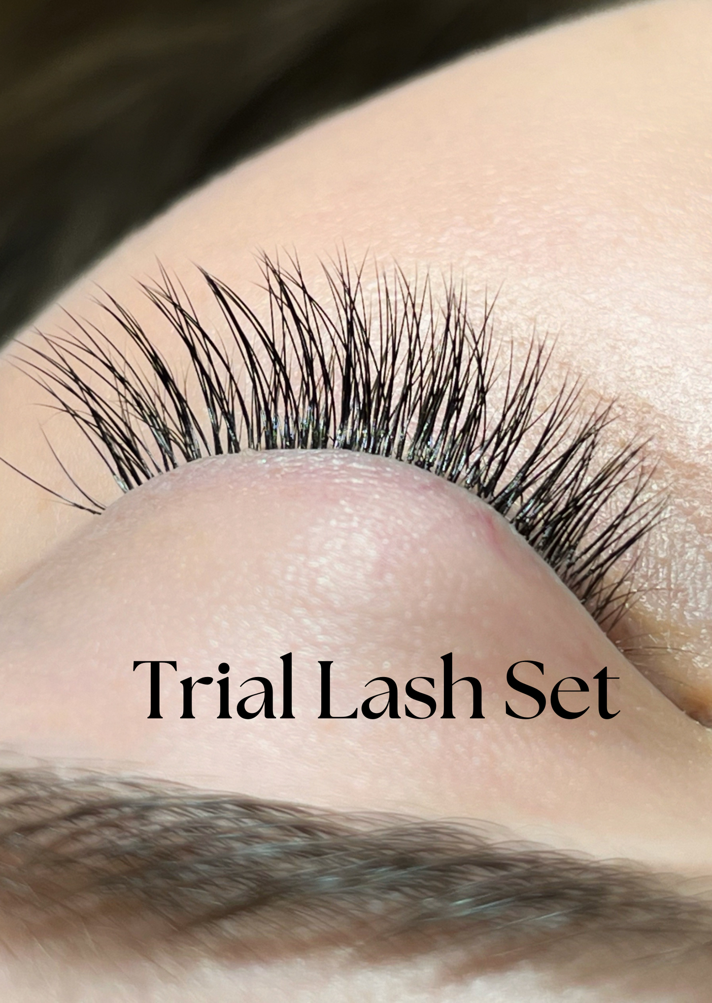 One 30 Minutes Trial Natural  Eyelash Extensions Set