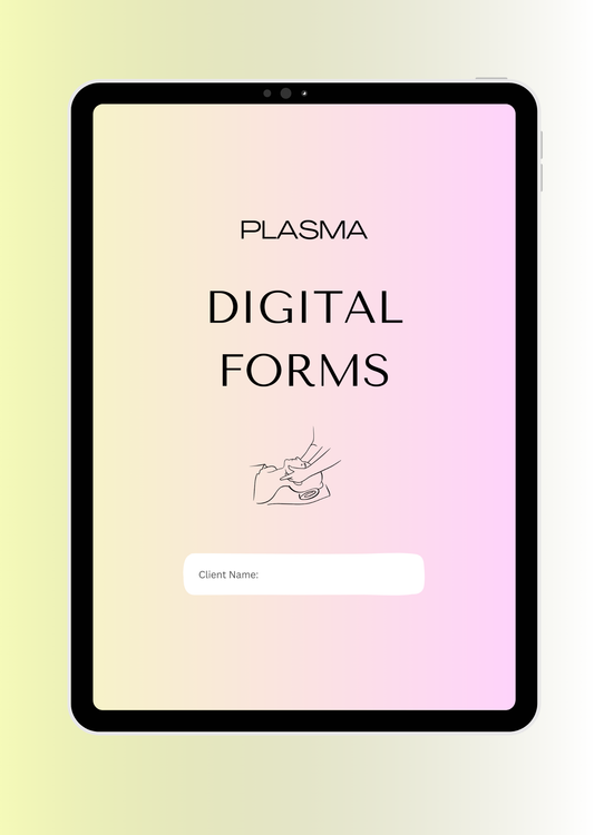 PLASMA DIGITAL CONSENT FORMS